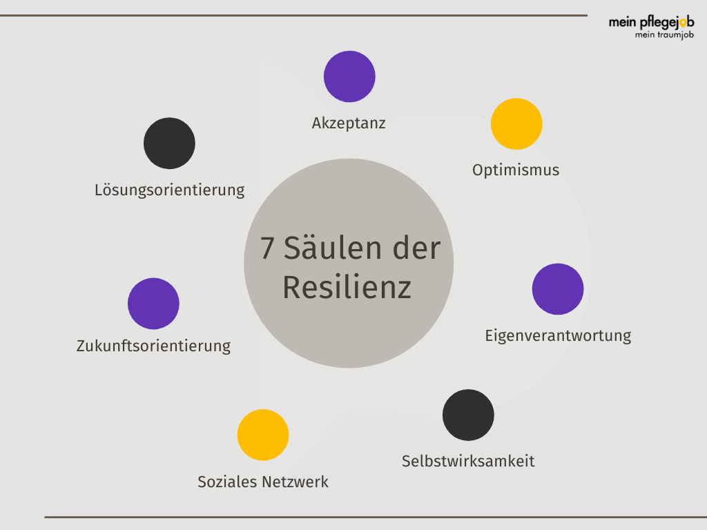 Die 7 Säulen der Resilienz - das Modell