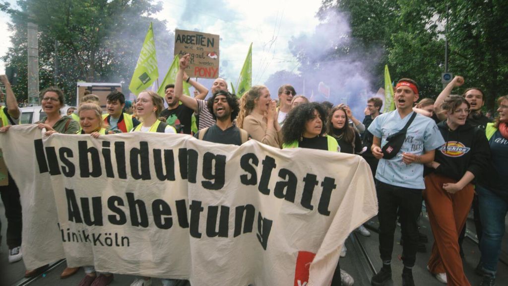 Klinikstreik in NRW | Quelle: stern.de